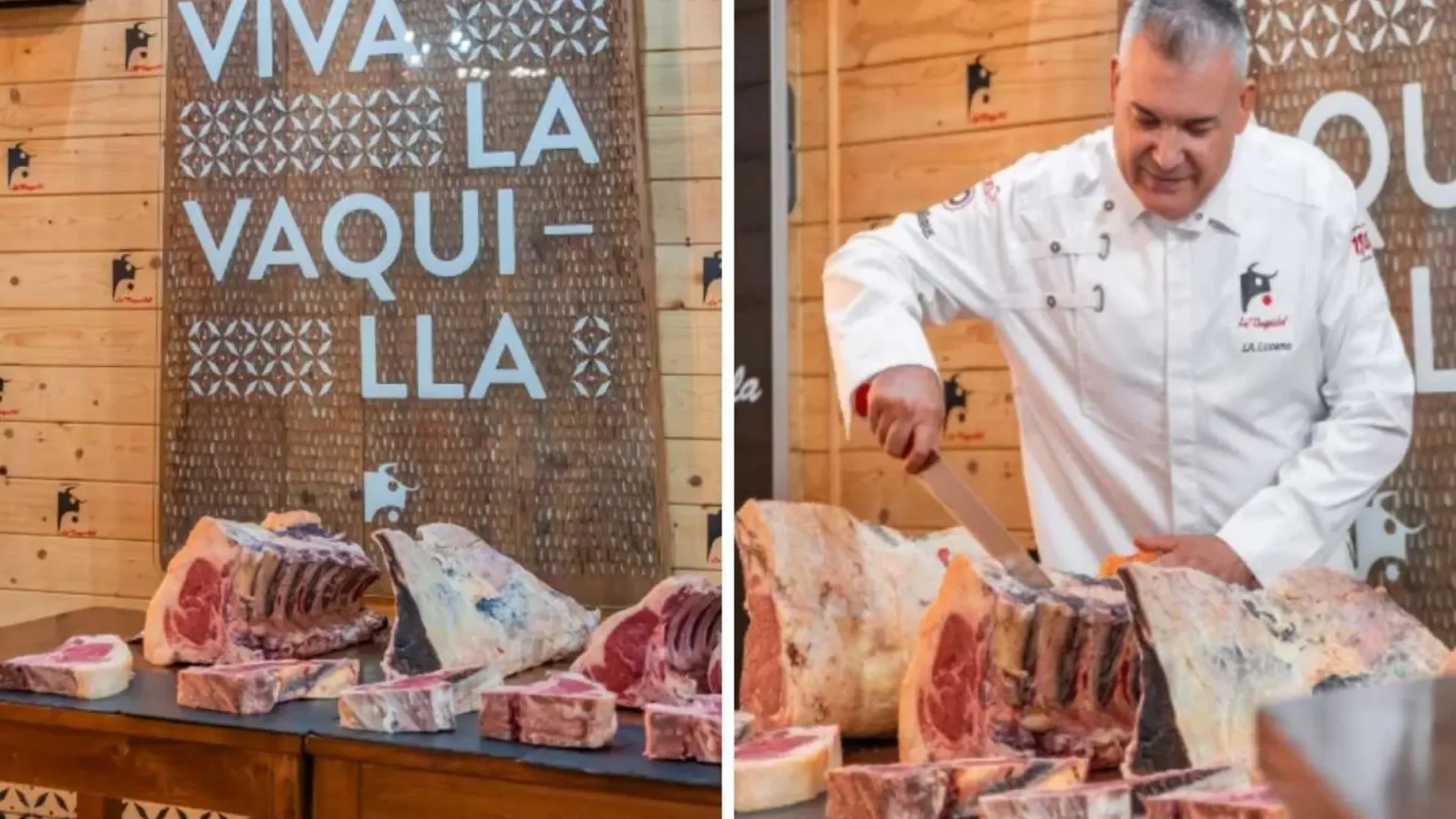 Asador en el centro de Teruel ofrece chuletones de Angus y Wagyu cocinados en horno de leña Asador en el centro de Teruel ofrece chuletones de Angus y Wagyu cocinados en horno de leña
