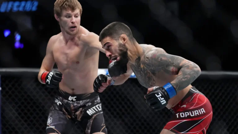 Bryce Mitchell analiza la primera derrota de Ilia Topuria y la compara con su propia caída ante El Matador Bryce Mitchell analiza la primera derrota de Ilia Topuria y la compara con su propia caída ante El Matador