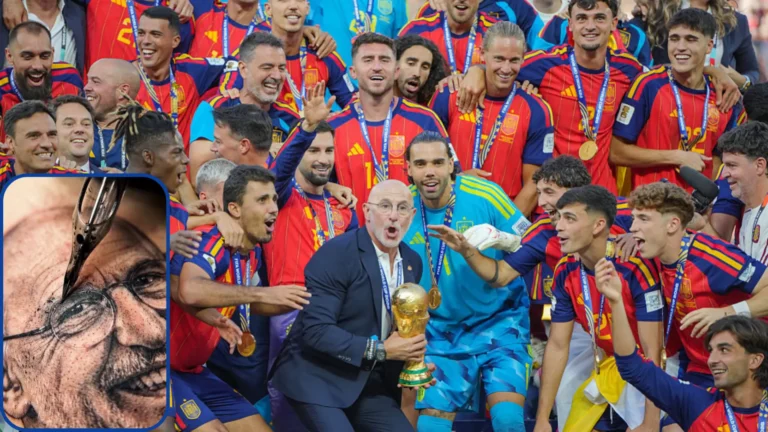 Jugadores de la selección española buscan tatuador para cumplir promesa con Luis de la Fuente Jugadores de la selección española buscan tatuador para cumplir promesa con Luis de la Fuente