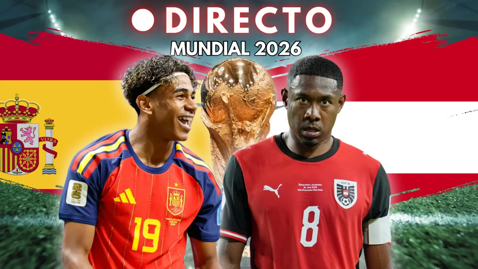 España vs Austria: alineación y horario en Mundial 2026 España vs Austria: alineación y horario en Mundial 2026