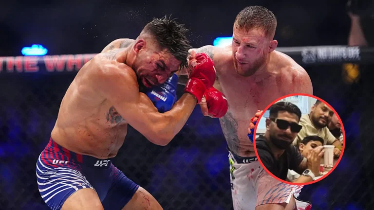 Ilia Topuria reaparece dos semanas después de sufrir graves lesiones oculares en su derrota contra Justin Gaethje Ilia Topuria reaparece dos semanas después de sufrir graves lesiones oculares en su derrota contra Justin Gaethje