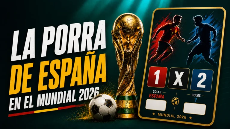 Sistema de pronósticos del Mundial 2026 permite acumular puntos por partidos de España Sistema de pronósticos del Mundial 2026 permite acumular puntos por partidos de España