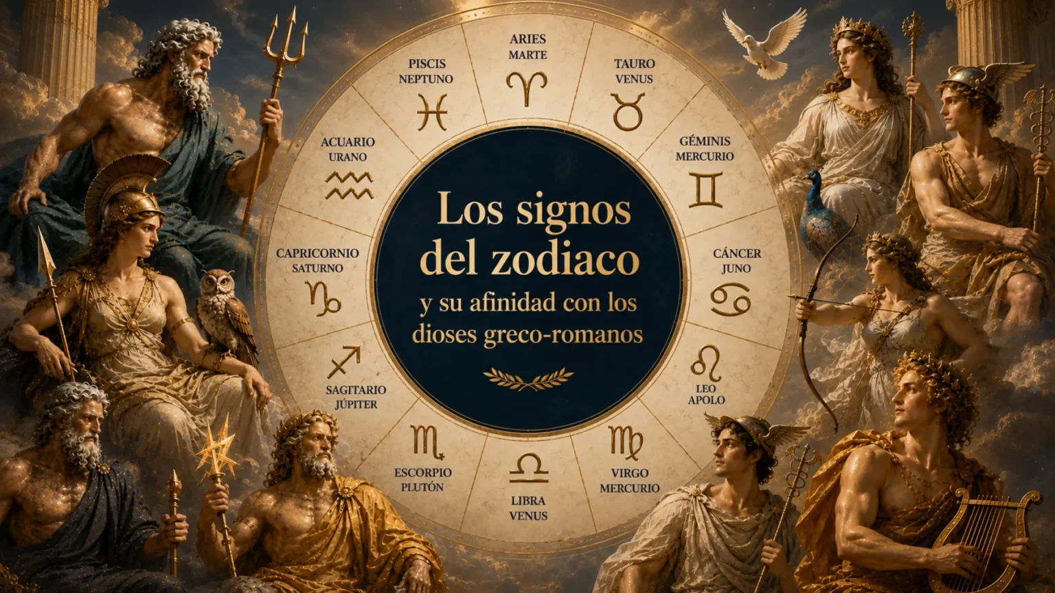 La conexión milenaria entre los signos del zodiaco y las deidades greco-romanas La conexión milenaria entre los signos del zodiaco y las deidades greco-romanas