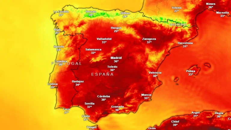 Siete comunidades españolas en aviso meteorológico por calor extremo, tormentas y viento fuerte Siete comunidades españolas en aviso meteorológico por calor extremo, tormentas y viento fuerte