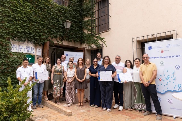 Bullas recibe distintivos SICTED por turismo de calidad Bullas recibe distintivos SICTED por turismo de calidad