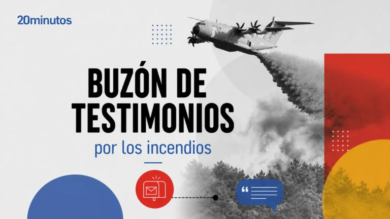 Ciudadano20 abre buzón digital para recopilar testimonios de afectados por incendios forestales en España Ciudadano20 abre buzón digital para recopilar testimonios de afectados por incendios forestales en España