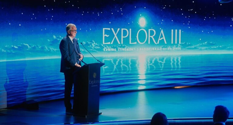 Explora Journeys inaugura su primer buque con tecnología GNL en el Puerto de Barcelona Explora Journeys inaugura su primer buque con tecnología GNL en el Puerto de Barcelona