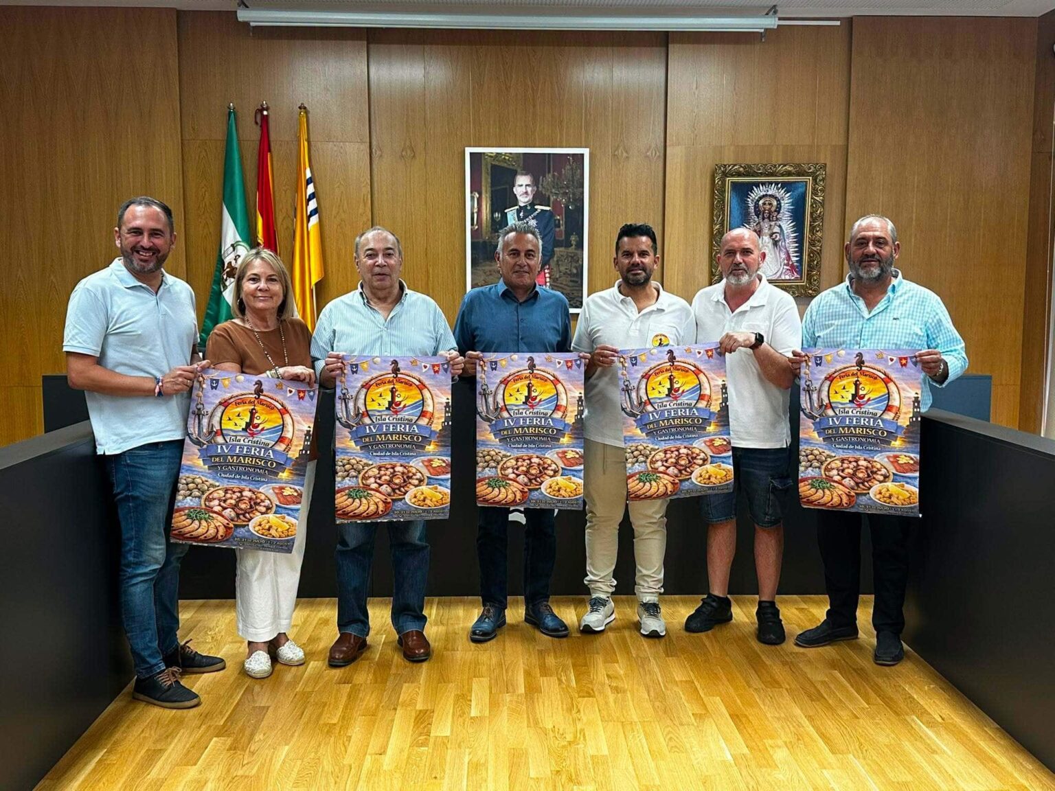Isla Cristina presenta la IV edición de la Feria del Marisco y su Gastronomía Isla Cristina presenta la IV edición de la Feria del Marisco y su Gastronomía