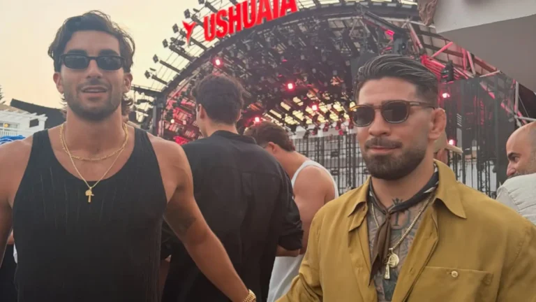 Ferran Torres se reencuentra con Ilia Topuria en Ibiza durante sus vacaciones Ferran Torres se reencuentra con Ilia Topuria en Ibiza durante sus vacaciones