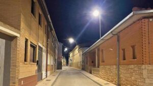 Fustiñana concluye la renovación total de su alumbrado público con tecnología LED tras cuatro años de trabajo