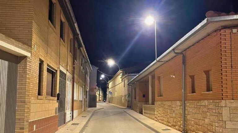 Fustiñana concluye la renovación total de su alumbrado público con tecnología LED tras cuatro años de trabajo