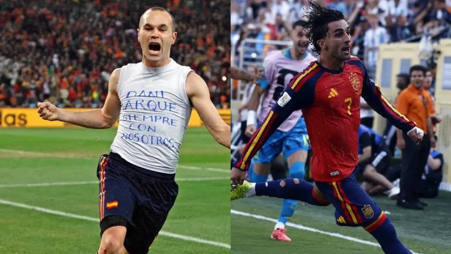 El gol de Ferran Torres que dio el Mundial a España repite las características del histórico tanto de Iniesta en 2010 El gol de Ferran Torres que dio el Mundial a España repite las características del histórico tanto de Iniesta en 2010