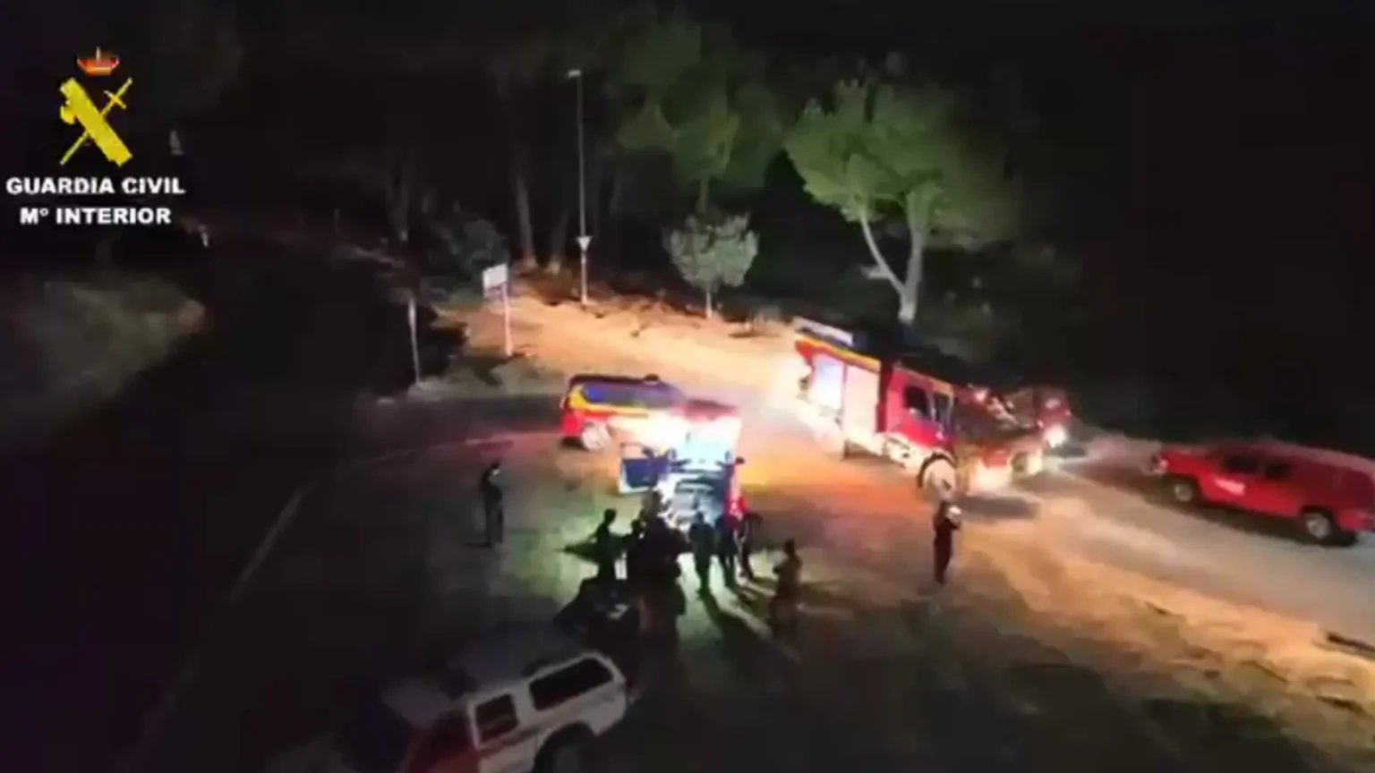 Guardia Civil emplea drones y tecnología avanzada en operaciones nocturnas contra incendios forestales en España Guardia Civil emplea drones y tecnología avanzada en operaciones nocturnas contra incendios forestales en España