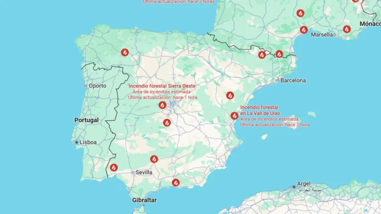 España enfrenta el peor incendio de su historia: más de 95,000 personas afectadas en tres comunidades España enfrenta el peor incendio de su historia: más de 95,000 personas afectadas en tres comunidades