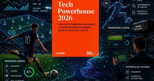 LaLiga presenta Tech Powerhouse 2026, su primer observatorio anual sobre inteligencia artificial aplicada al fútbol LaLiga presenta Tech Powerhouse 2026, su primer observatorio anual sobre inteligencia artificial aplicada al fútbol