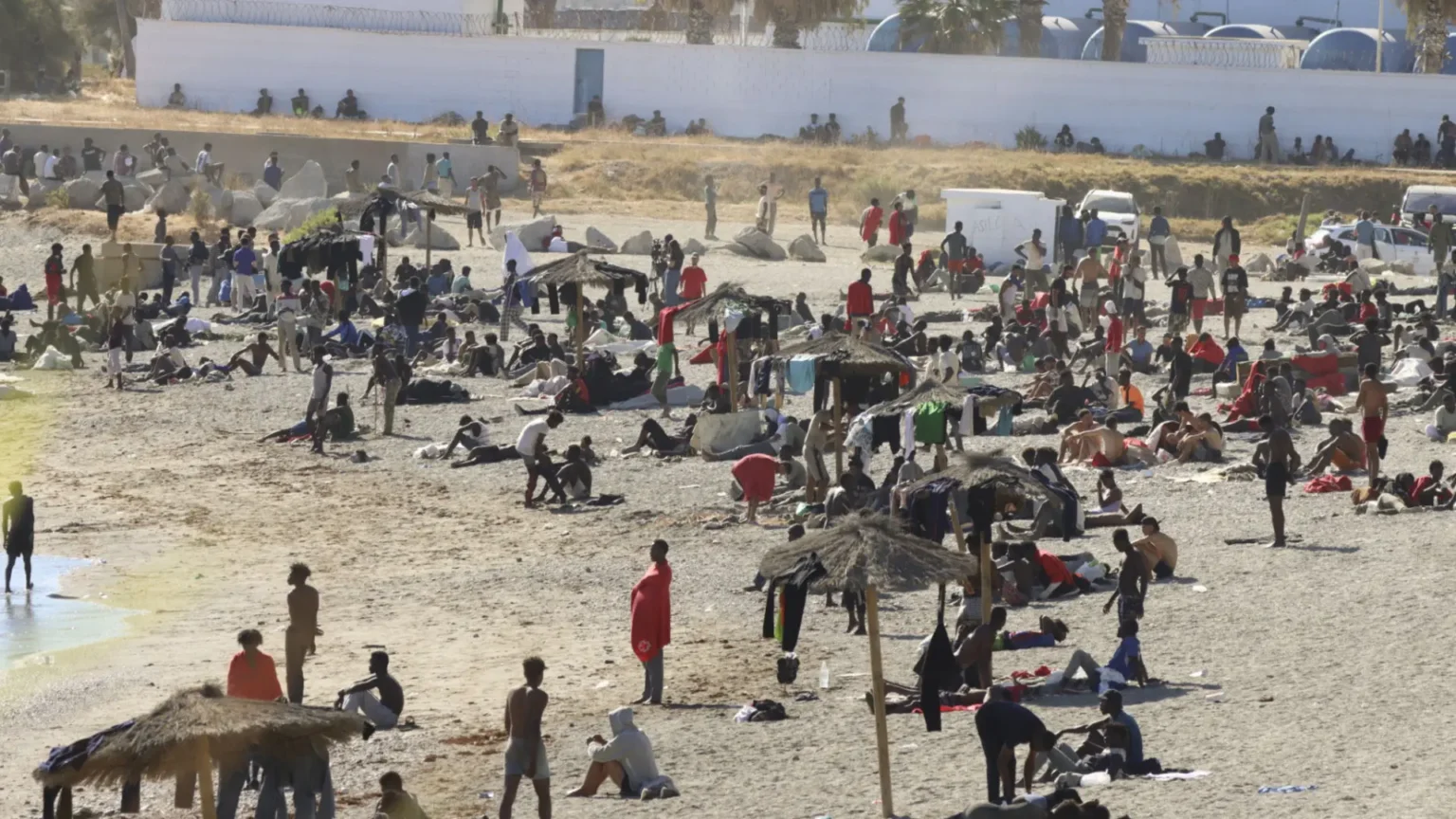 Ceuta registra aumento del 164% en llegadas irregulares de migrantes durante 2026
