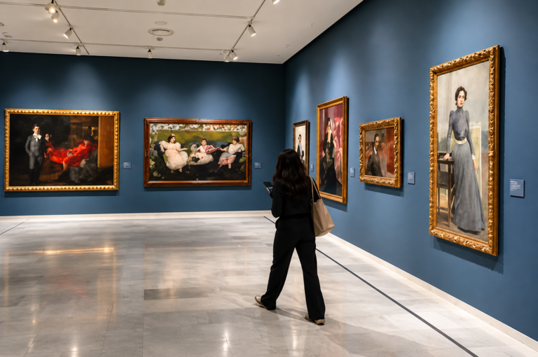Nuevas salas de la ampliación del Museo Sorolla en Madrid.