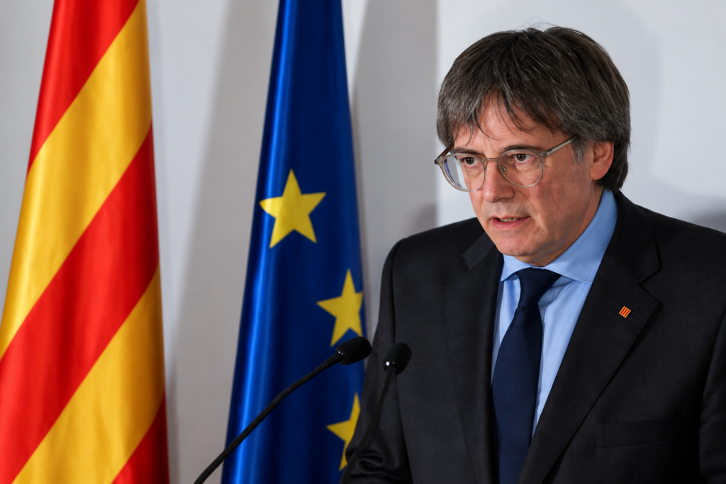 Supremo español confirma el fin de las órdenes de detención contra Puigdemont Carles Puigdemont, expresidente de Cataluña